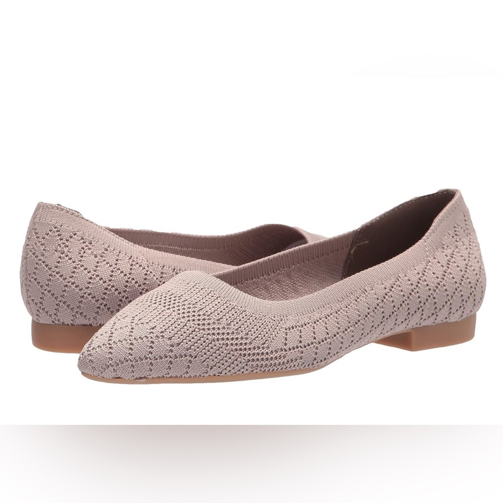 Bella Vita Mireya Taupe Pointed Toe Ballet Flats sz12